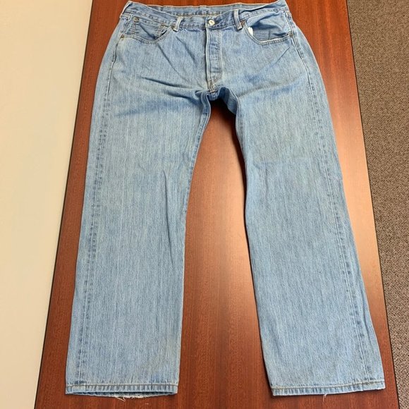 Vintage 501 Men's Levi's High Waisted Mom Jeans - Picture 4 of 8